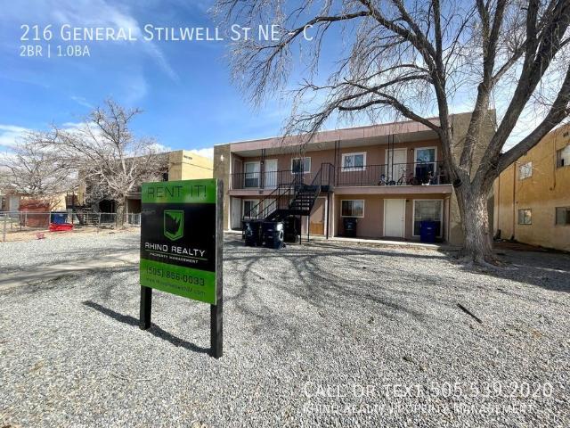 2 BR, 1 BA Apartment 216 General Stilwell St NE, Albuquerque, NM 87123