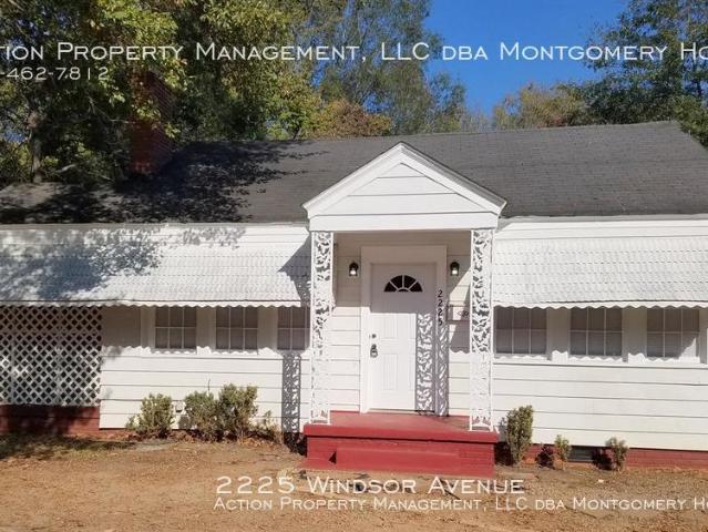 2 BR, 1 BA Apartment 2225 Windsor Avenue, Montgomery, AL 36107