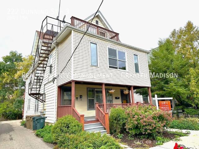 2 BR, 1 BA Apartment 222 Dunning St, Madison, WI 53704