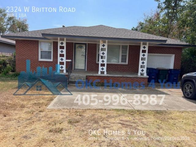 2 BR, 1 BA Apartment 2324 W Britton Road, City of The Village, OK 73120