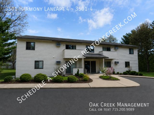 2 BR, 1 BA Apartment 3501 Harmony LaneApt 4, Stevens Point, WI 54481