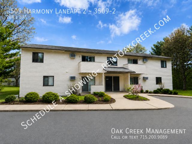 2 BR, 1 BA Apartment 3509 Harmony LaneApt 2, Stevens Point, WI 54481