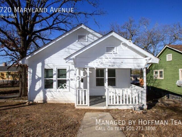 2 BR, 1 BA Apartment 3720 Maryland Avenue, Little Rock, AR 72204