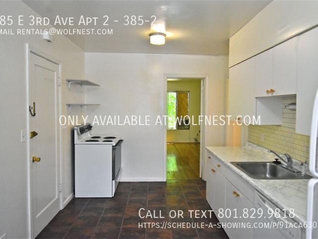 2 BR, 1 BA Apartment 385 E 3rd Ave Apt 2, Salt Lake City, UT 84103