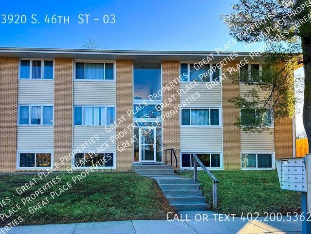 2 BR, 1 BA Apartment 3920 S. 46th ST, Lincoln, NE 68506