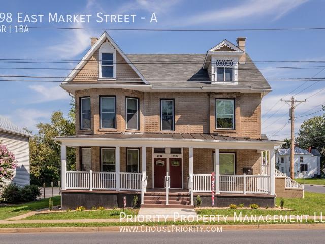 2 BR, 1 BA Apartment 398 East Market Street, Harrisonburg, VA 22801