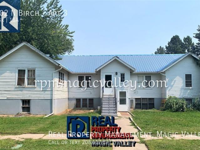 2 BR, 1 BA Apartment 302 N Birch, Shoshone, ID 83352