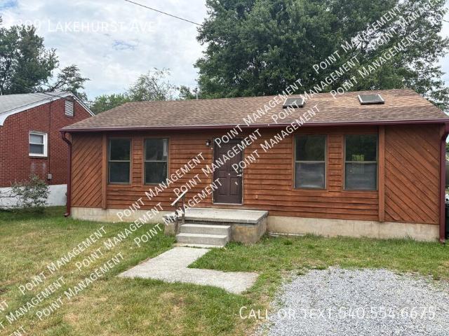 2 BR, 1 BA Apartment 309 Lakehurst Ave, Salem, VA 24153
