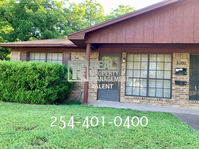 2 BR, 1 BA Apartment 3101 N 25th St, Waco, TX 76708