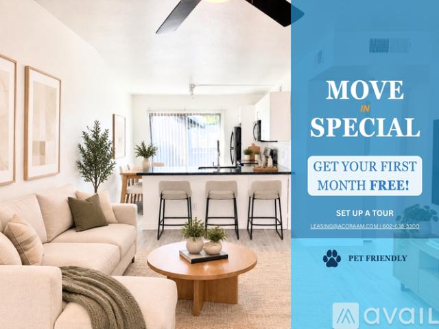 2 BR, 1 BA Apartment 3105 E Fairmount Ave, Unit 17, Phoenix, AZ 85016