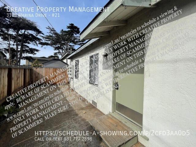 2 BR, 1 BA Apartment 3119 Marina Drive, Marina, CA 93933