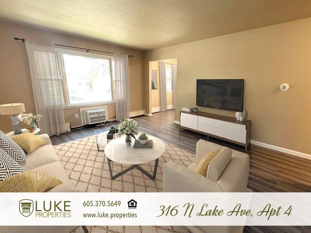 2 BR, 1 BA Apartment 316 N Lake, Sioux Falls, SD 57104