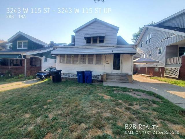 2 BR, 1 BA Apartment 3243 W 115 ST UP, CLEVELAND, OH 44111