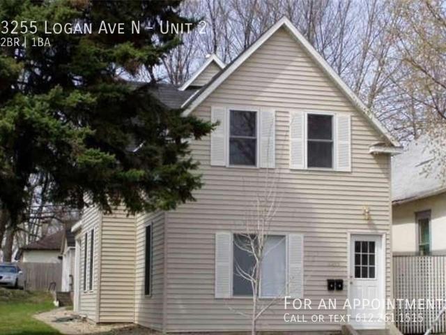 2 BR, 1 BA Apartment 3255 Logan Ave N, Minneapolis, MN 55412