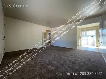2 BR, 1 BA Apartment 33 S. Garfield, Lodi, CA 95240