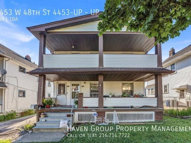2 BR, 1 BA Apartment 4453 W 48th St 4453 UP, Cleveland, OH 44144