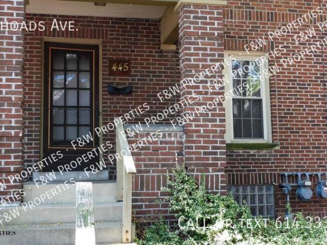2 BR, 1 BA Apartment 445 Rhoads Ave Columbus, OH 43205