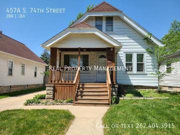 2 BR, 1 BA Apartment 457A S. 74th Street, West Allis, WI 53214
