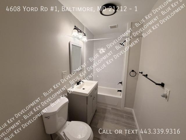 2 BR, 1 BA Apartment 4608 Yord Rd #1, Baltimore, MD 21212, Baltimore, MD 21212