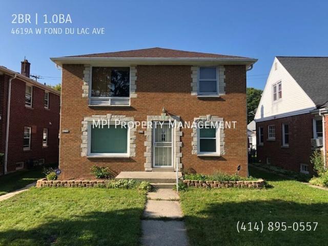 2 BR, 1 BA Apartment 4619A W FOND DU LAC AVE, MILWAUKEE, WI 53216