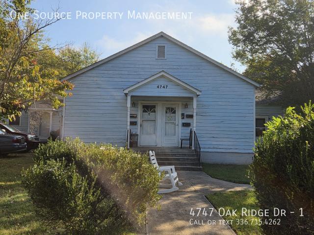 2 BR, 1 BA Apartment 4747 Oak Ridge Dr, Winston Salem, NC 27105