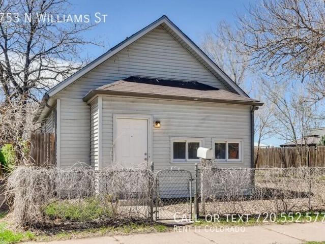 2 BR, 1 BA Apartment 4753 N Williams St, Denver, CO 80216