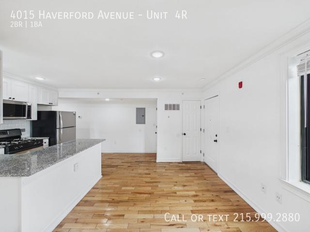 2 BR, 1 BA Apartment 4015 Haverford Avenue, Philadelphia, PA 19104