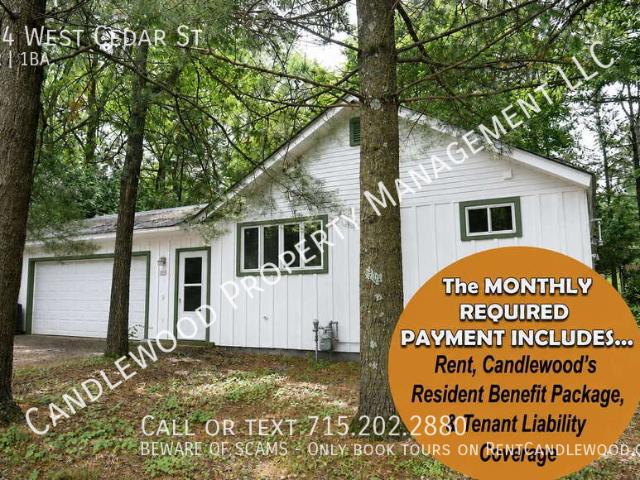 2 BR, 1 BA Apartment 404 West Cedar St, Stevens Point, WI 54481