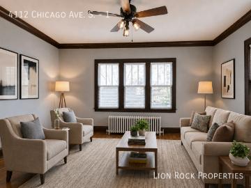 2 BR, 1 BA Apartment 4112 Chicago Ave. S Minneapolis, MN 55407