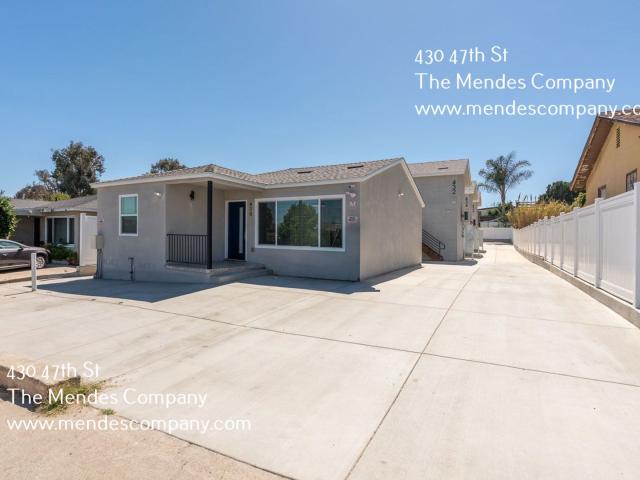2 BR, 1 BA Apartment 430 47th St, San Diego, CA 92102