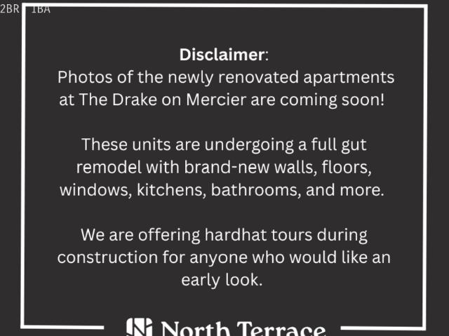 2 BR, 1 BA Apartment 4335 Mercier St, Kansas City, MO 64111