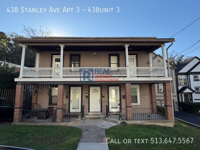 2 BR, 1 BA Apartment 438 Stanley Ave Apt 3, Cincinnati, OH 45226