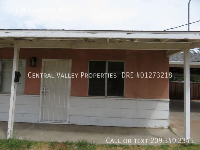 2 BR, 1 BA Apartment 543 W Carlton Way, Tracy, CA 95376