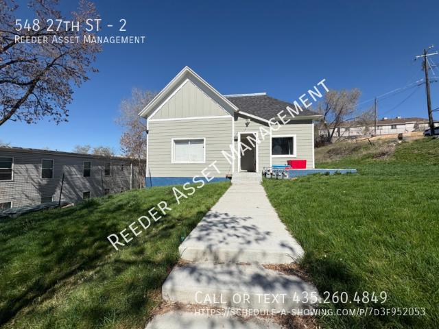 2 BR, 1 BA Apartment 548 27th ST, Ogden, UT 84403