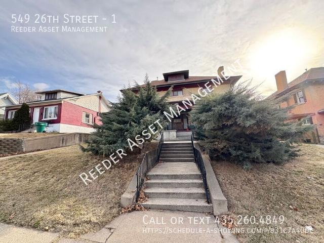 2 BR, 1 BA Apartment 549 26th Street, Ogden, UT 84401