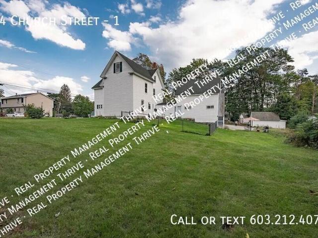 2 BR, 1 BA Apartment 54 Church Street, Hillsborough, NH 03244