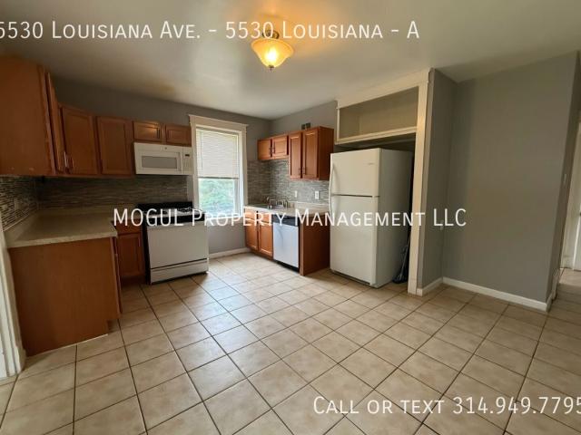 2 BR, 1 BA Apartment 5530 Louisiana Ave. 5530 Louisiana, St.Louis, MO 63111