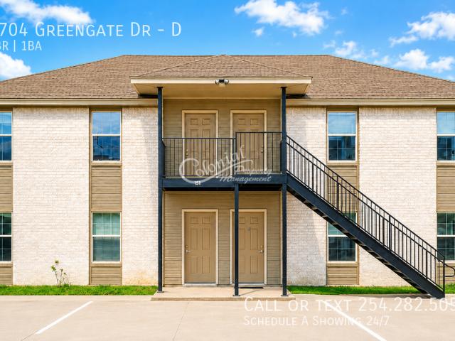2 BR, 1 BA Apartment 5704 Greengate Dr, Killeen, TX 76543