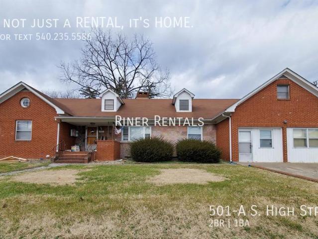 2 BR, 1 BA Apartment 501 A S. High Street, Harrisonburg, VA 22801
