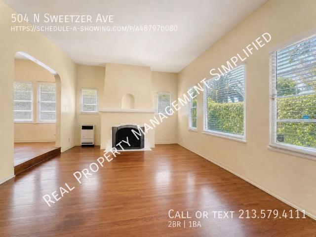 2 BR, 1 BA Apartment 504 N Sweetzer Ave, Los Angeles, CA 90048