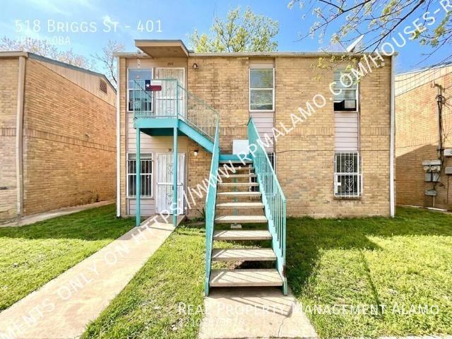2 BR, 1 BA Apartment 518 Briggs St, San Antonio, TX 78211