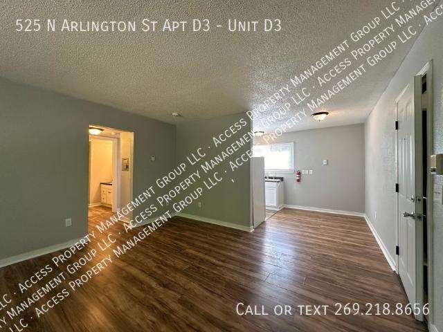 2 BR, 1 BA Apartment 525 N Arlington St Apt D3, Kalamazoo, MI 49006
