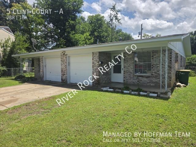 2 BR, 1 BA Apartment 5 Clint Court, Little Rock, AR 72205