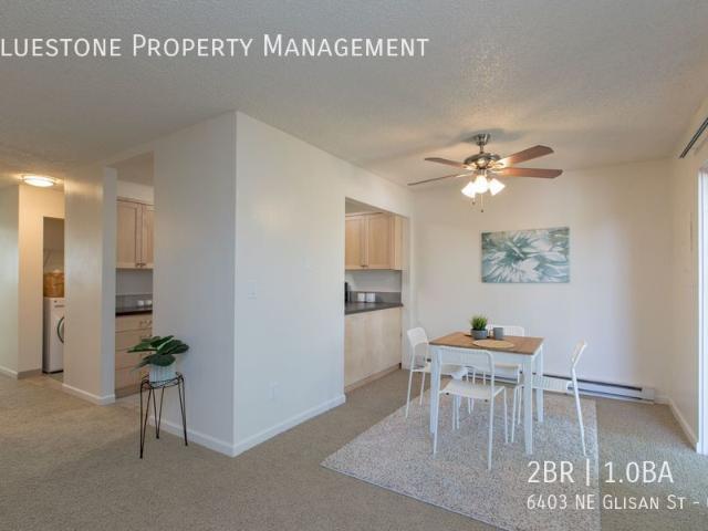 2 BR, 1 BA Apartment 6403 NE Glisan St, Portland, OR 97213