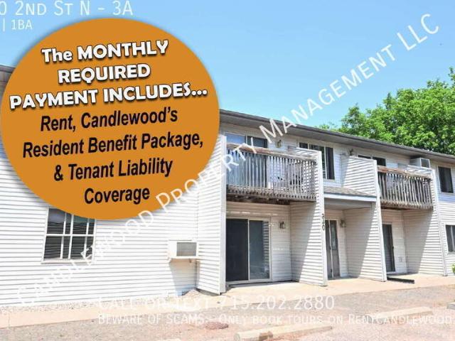 2 BR, 1 BA Apartment 640 2nd St N, Stevens Point, WI 54481