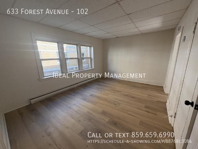 2 BR, 1 BA Apartment 633 Forest Avenue, Cincinnati, OH 45229