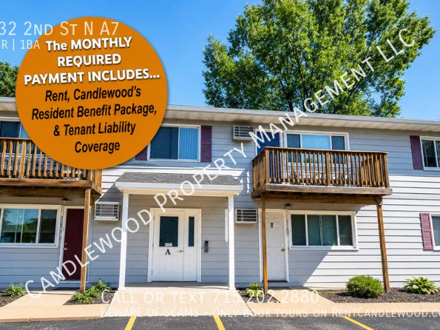 2 BR, 1 BA Apartment 632 2nd St N A7, Stevens Point, WI 54481