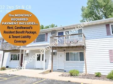 2 BR, 1 BA Apartment 632 2nd St N C8, Stevens Point, WI 54481