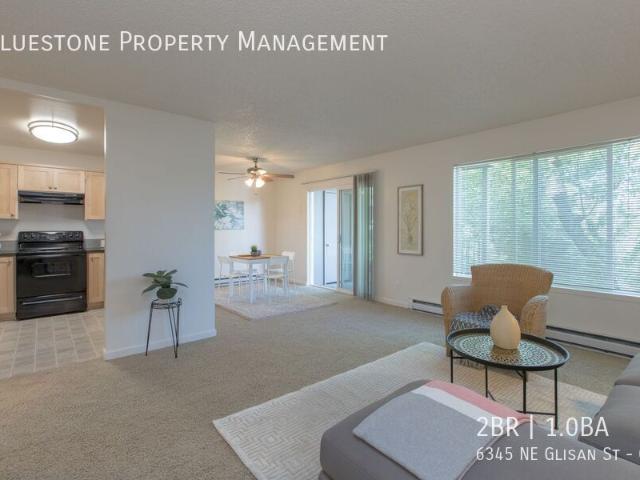 2 BR, 1 BA Apartment 6345 NE Glisan St, Portland, OR 97213