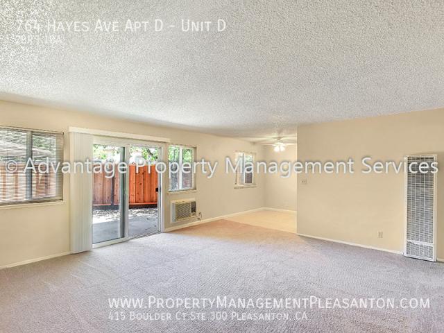 2 BR, 1 BA Apartment 764 Hayes Avenue, Livermore, CA 94550